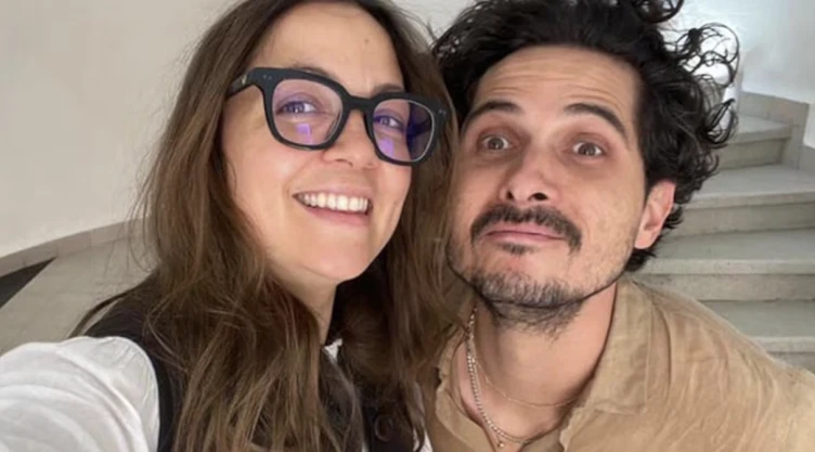 Natalia Lafourcade y su esposo Juan Pablo López-Fonseca.