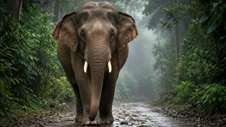 Madre muere tras ser pisoteada por un elefante mientras llevaba a sus hijos a la escuela; así fue como ocurrió