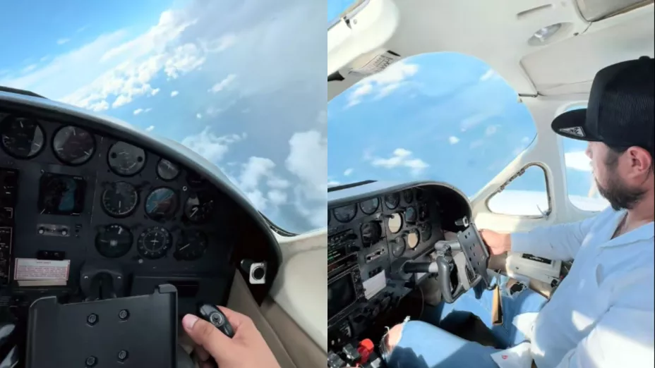 Bombardeo de nubes en Sinaloa piloto Anastacio Loaiza explica el proceso. .jpg