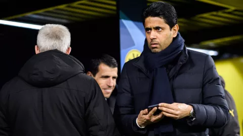 Nasser Al-Khelaifi, due&ntilde;o del PSG