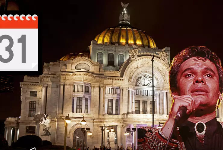 Por si te lo perdiste: el concierto de Juan Gabriel en Bellas Artes se proyectará gratis en esta fecha de noviembre