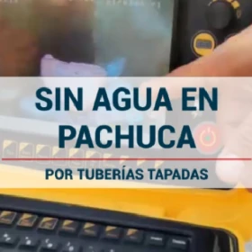 No cae ni gota de agua en viviendas de Pachuca por tuberías tapadas.jpg