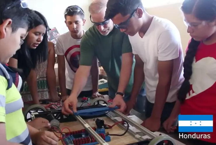 Equipo Honduras de Robótica
