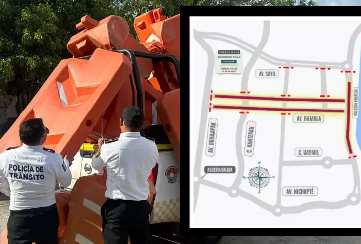 ¡Cuidado con el tráfico! Anuncian dispositivo vial por Villa Navideña en Cancún