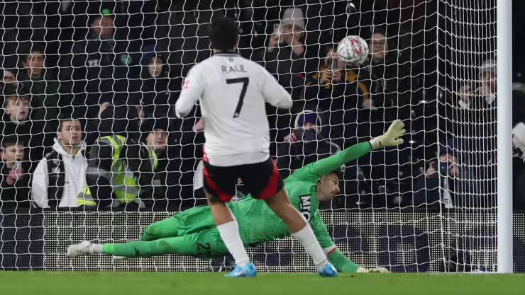 Gol Raúl Jiménez Fulham vs Watford FA Cup 2025
