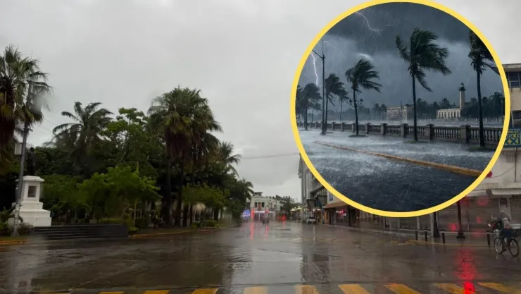 Pronóstico lluvias Veracruz