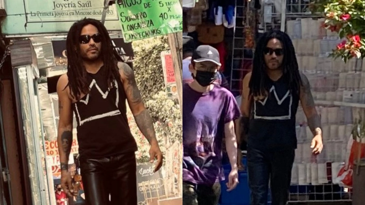 Lenny Kravitz CDMX Sheinbaum