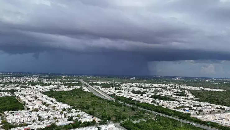 HORA EXACTA en que caerán las LLUVIAS en Mérida hoy martes 9 de julio de 2024.jpg
