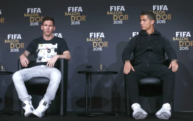 messi y crisitiano ronaldo