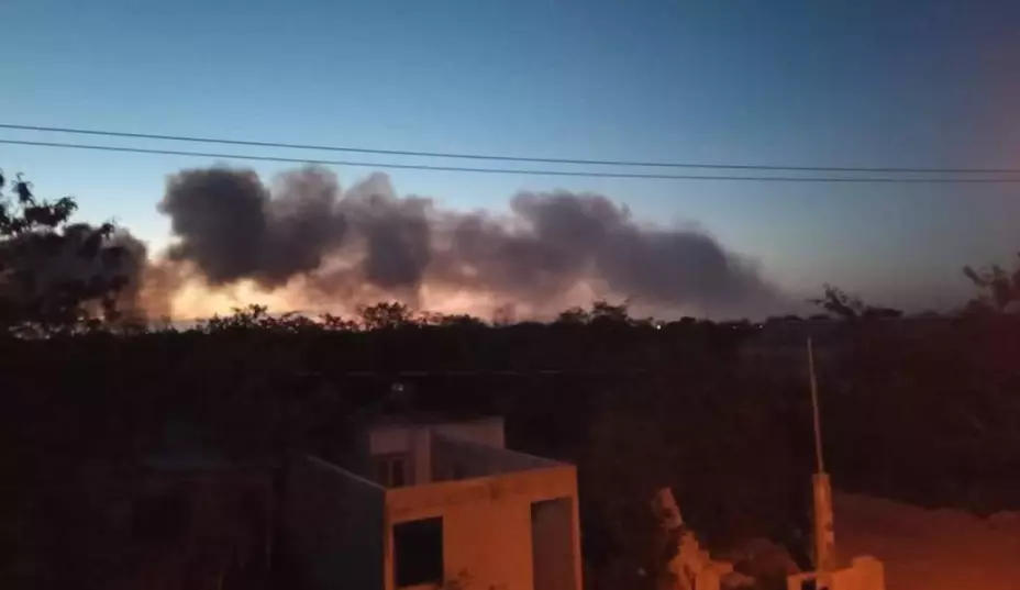 incendio por segunda ocasion relleno sanitario