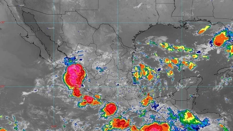 Alerta CONAGUA por efectos del Ciclón Tropical Mario