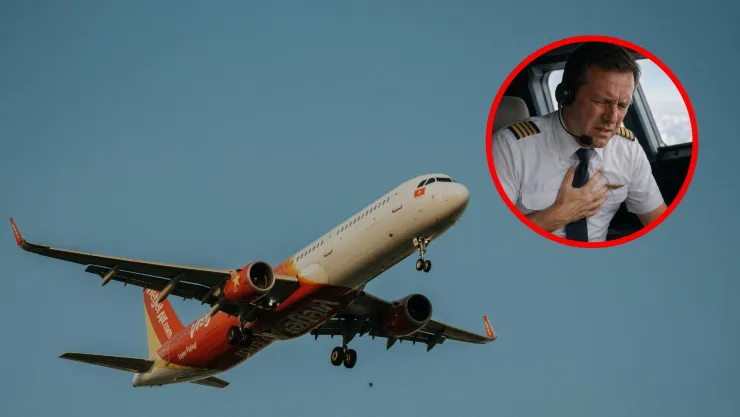 Piloto sufre un INFARTO en pleno vuelo; avión aterriza de emergencia con 220 pasajeros a bordo