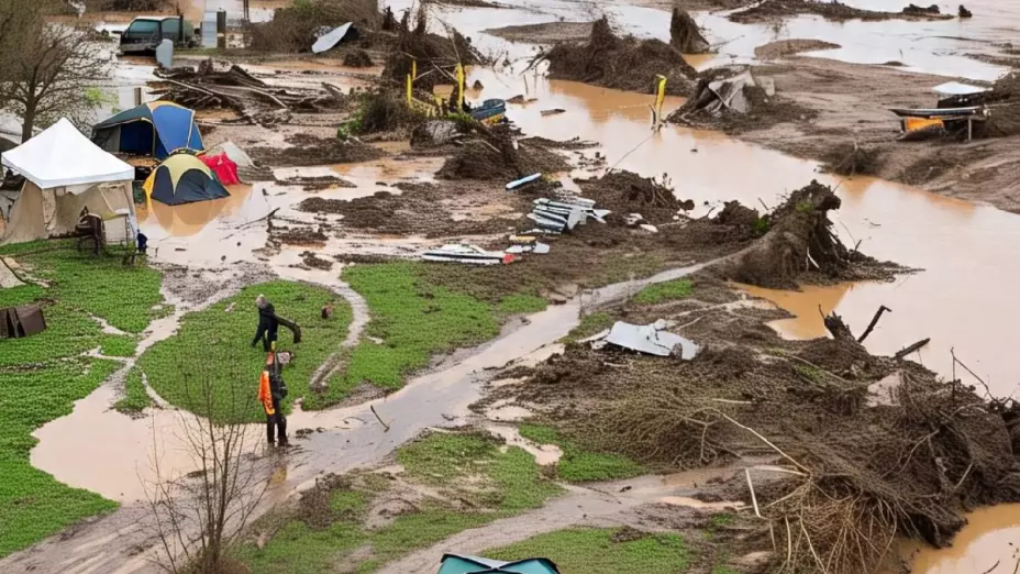 Desaparecen niñas en fuertes inundaciones