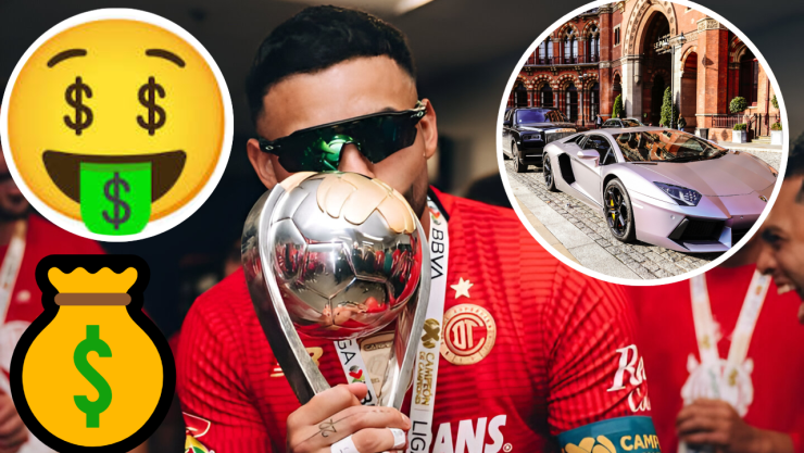 Una colección excéntrica: este es el precio de los autos de Alexis Vega, figura del campeón Toluca