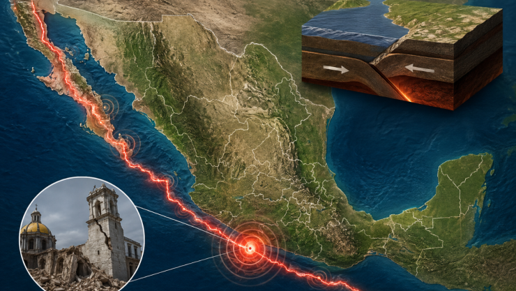 Las ciudades que abarca la falla sísmica en México que está conectada a la de San Andrés y que ya causó un terremoto de magnitud 7