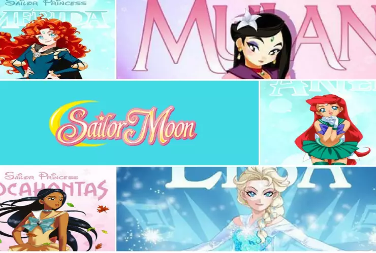 Sailor Moon, Princesas de Disney