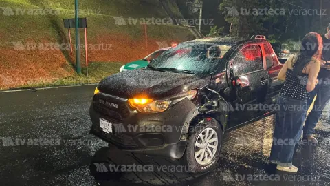 El hecho ocurrió a la altura del puente de Las Ánimas, en Xalapa
