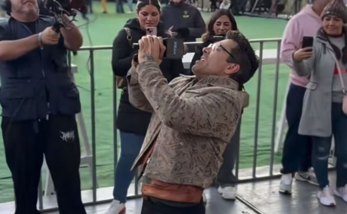 Polémica! ⁠Internet reacciona a imitación que Omar hizo Chaparro a Itatí Cantoral al interpretar "La Guadalupana"