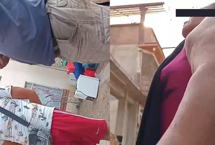 Revelan VIDEO de la conversación previa de Carlota con sus invasores en Chalco