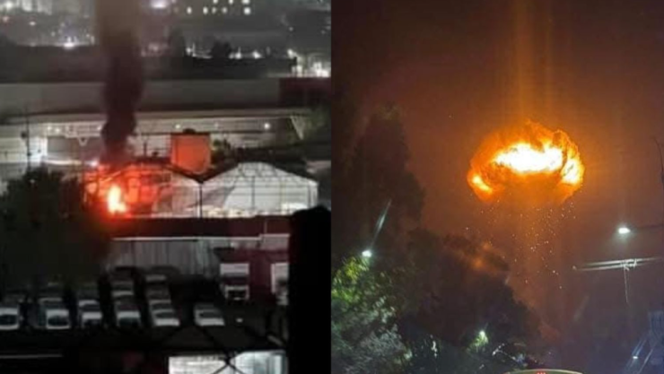 Explosión en fábrica de Tultitlán, Estado de México