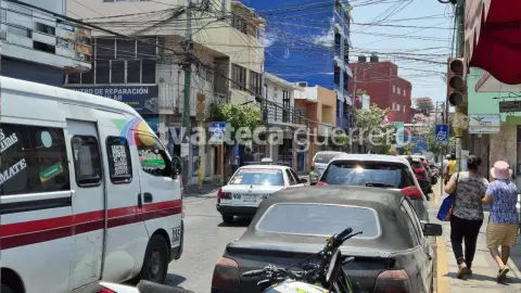 Falla de semáforos genera caos vial en Chilpancingo