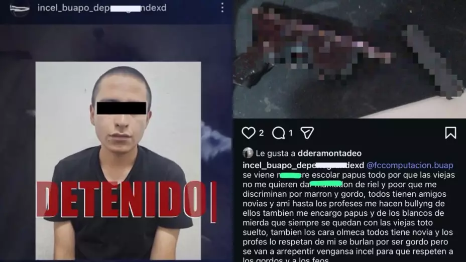 Detienen-a-joven-incel-que-amenazó-con-una-masacre-escolar-en-la-Buap