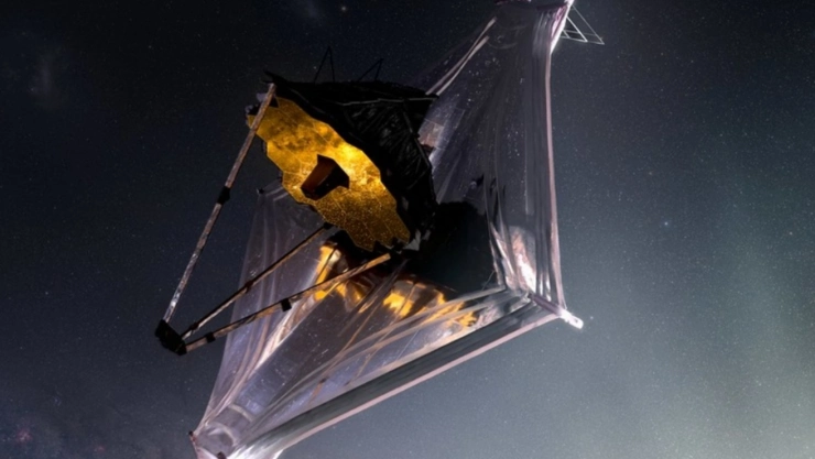 telescopio james webb parasol nasa