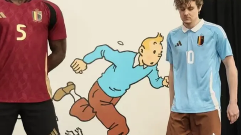 Jersey de B&eacute;lgica para la Eurocopa 2024