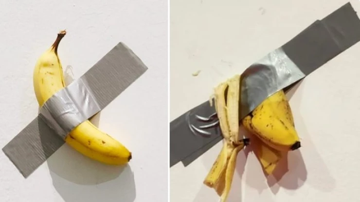 estudiante-platano-obre-arte-Maurizio