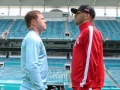 Canelo Álvarez y Avni Yildirim box azteca