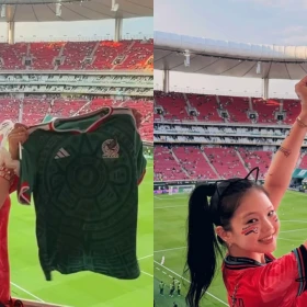 Ino Cat, influencer invitada al México vs. Corea del Sur tras polemica en Copa Mundial de la FIFA 2026™