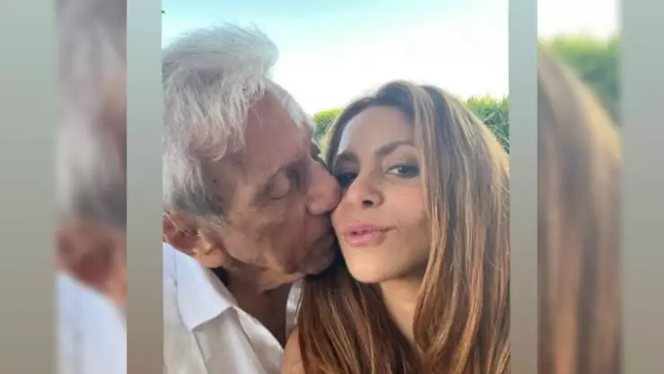 Las emotivas palabras de Shakira a su papá por su cumpleaños