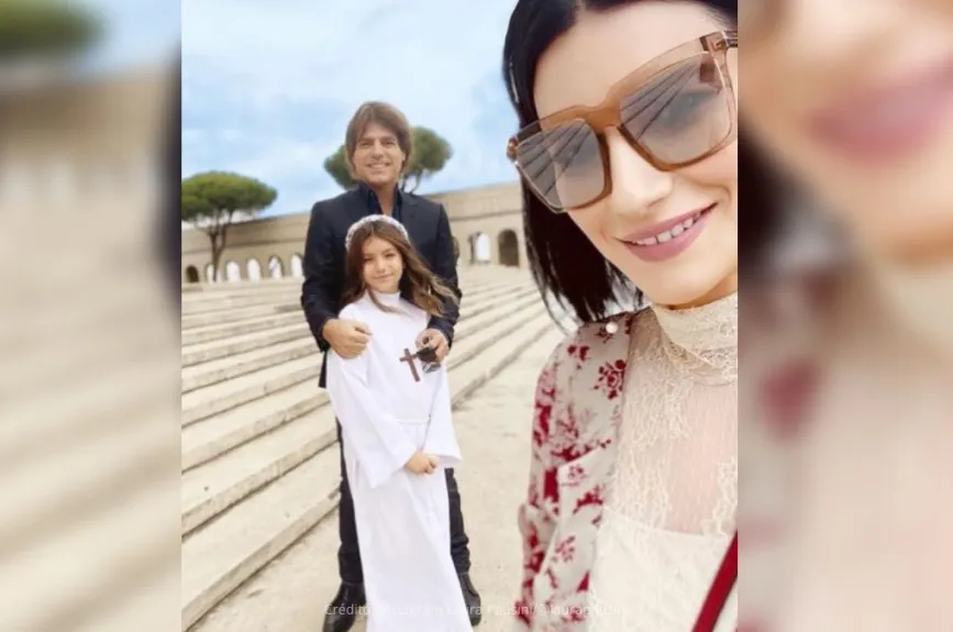 FOTOS | Laura Pausini y esposo