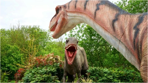 ¡Un T-Rex! Esto cuesta ver la exhibición prehistórica de Coahuila en el Museo Descubre en Aguascalientes