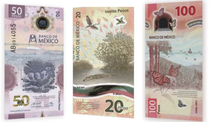 Billetes mexicanos para vender