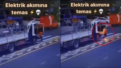 Hombre casi muere electrocutado