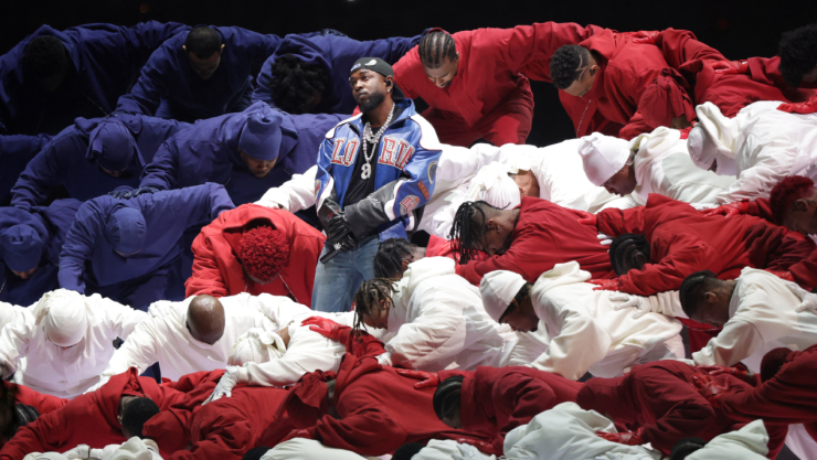 Kendrick Lamar protagonizó el Show de Medio Tiempo del Super Bowl 2025 con “Not Like Us”, tema dedicado a Drake