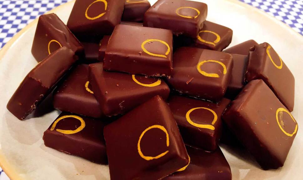 Receta Bombones de corte
