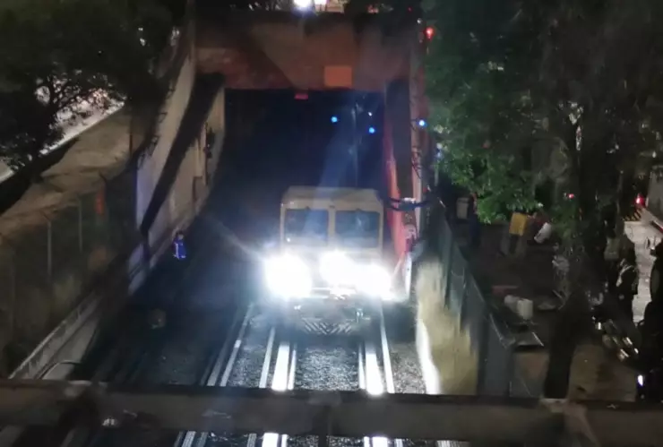 trabajos en la Línea 3 del Metro CDMX continúan durante la madrugada