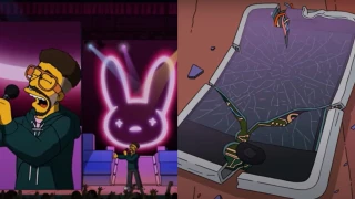 Los Simpson predijeron escándalo de Bad Bunny