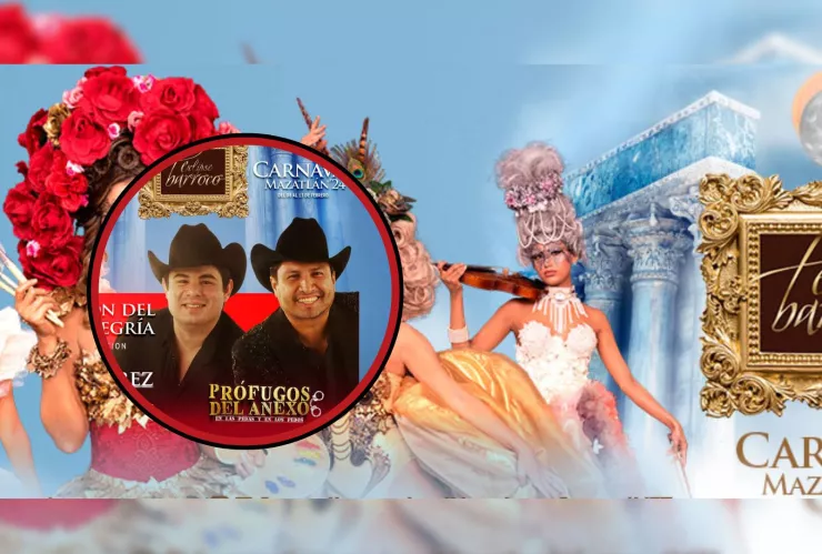 Tour ‘Prófugos del Anexo 2024' en el Carnaval de Mazatlán.