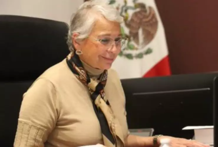 Olga Sánchez Cordero se reunió con representantes de asociaciones religiosas.