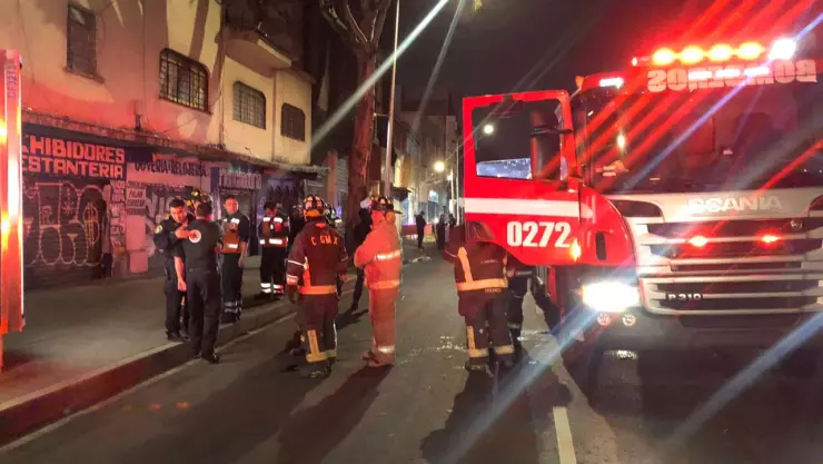 Incendio azotea San Simon