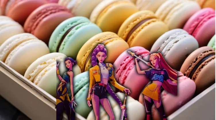 Aprende a hacer macarons de las Guerreras K-Pop; perfectos para sorprender a los niños