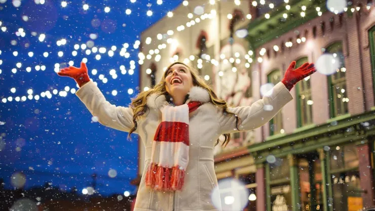 ¡Increíble! En estos parque temáticos siempre es Navidad