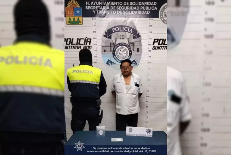 Detienen a un conductor que portaba una licencia falsa en Playa del Carmen