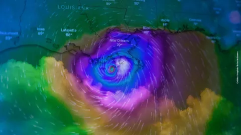 Municipios que están en alerta roja en Oaxaca con el huracán Agatha.
