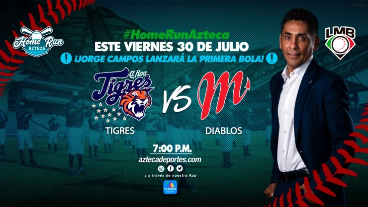 Jorge Campos lanzará la primera bola en el partido Tigres vs Diablos