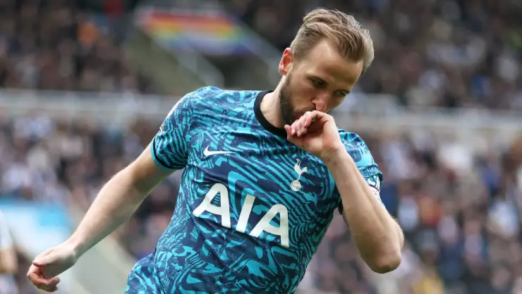Harry Kane con el Tottenham en Premier League