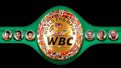 Cinturon del cmb Mayweather